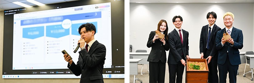 「創造的破壊選手権」のプレゼンの様子